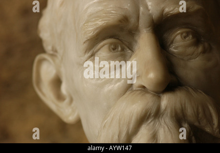 Close up of a marble statue Havana Cuba Stock Photo