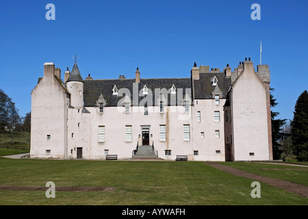 Historic Drum castle near Banchory, Aberdeenshire, Scotland, UK Stock Photo