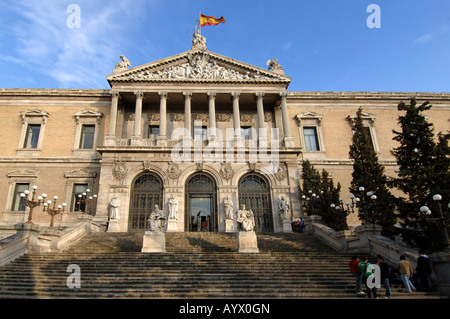 Biblioteca Nacional de España Stock Photo