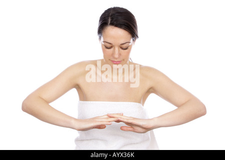 Young Woman Model Released Stock Photo