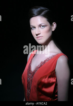 The most beautiful woman in the world Stock Photo