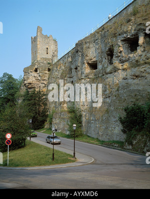 Bock-Kasematten in Luxemburg, Luxemburg Stock Photo