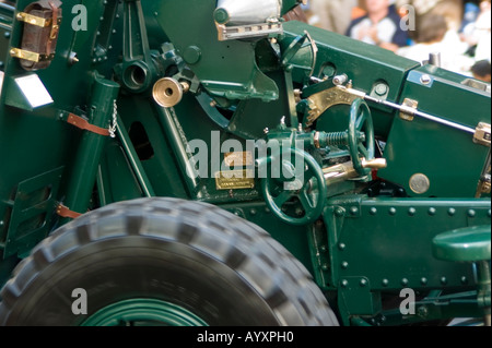 25 lb cannon Anzac day Australia Stock Photo