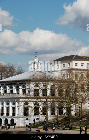 White buildings at Richmond Riverside Richmond Upon Thames London Stock Photo