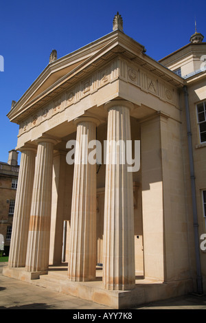 'Downing College' Library university of cambridge Stock Photo