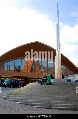 Oxford Road railway station. Manchester, Greater Manchester, United Kingdom. Stock Photo