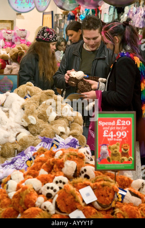 Mother and son with teddy bear Stock Photo - Alamy