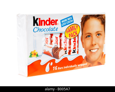 Kinder Chocolate Bars Stock Photo - Alamy