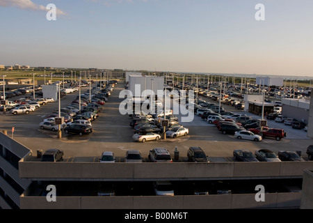 Full Parking Lot at Tampa International Airport in Tampa Florida USA U S Fl Stock Photo