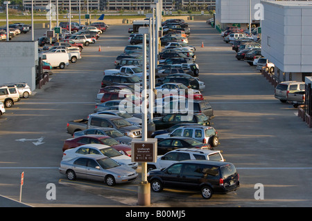 Full Parking Lot at Tampa International Airport in Tampa Florida USA U S Fl Stock Photo