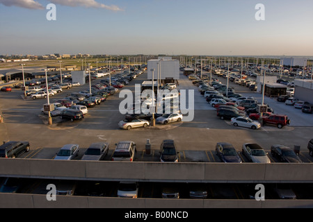 Full Parking Lot at Tampa International Airport in Tampa Florida USA U S Fl Stock Photo