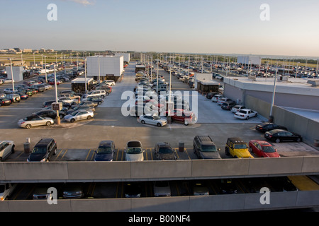 Full Parking Lot at Tampa International Airport in Tampa Florida USA U S Fl Stock Photo