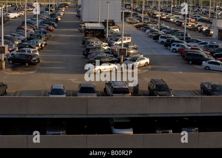 Full Parking Lot at Tampa International Airport in Tampa Florida USA U S Fl Stock Photo