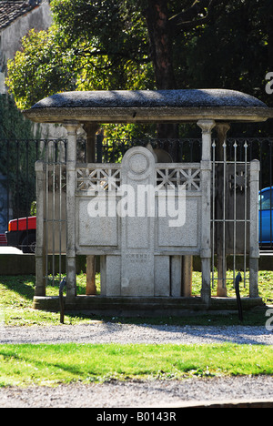 Lavatory in public gardens - Udine Friuli North Italy Stock Photo