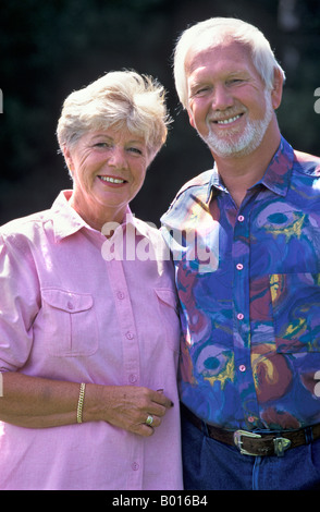 Portrait of a senior couple Stock Photo