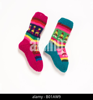 christmas stockings Stock Photo