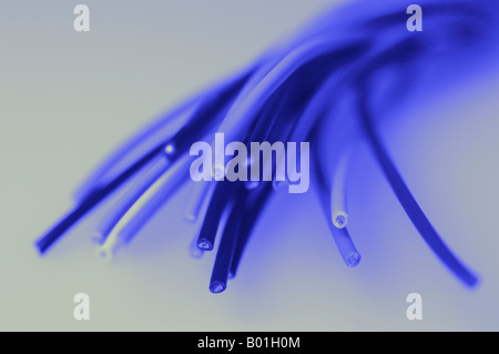 Cable blue Stock Photo