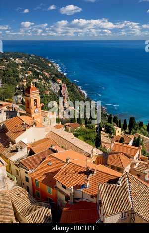 Over Roquebrune french riviera France Stock Photo - Alamy