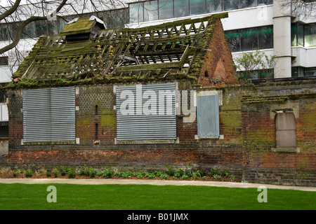 Former Nature Study Museum in grounds of Church of St. George in the East, near Shadwell, London, England, UK. Stock Photo