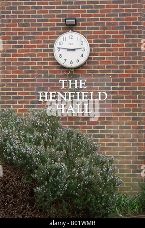 Village Hall, Henfield Stock Photo - Alamy