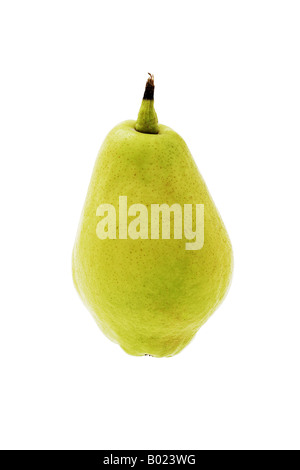 Chinese fragrant pear isolated on white Stock Photo