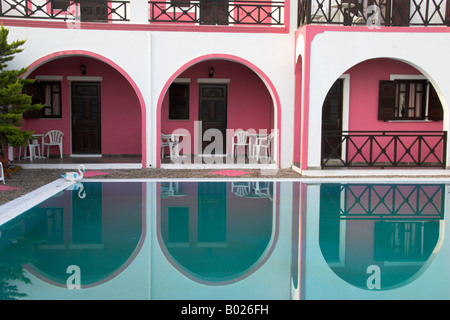 Reflections In A Pool Stock Photo