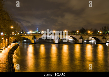 Paris by night Stock Photo