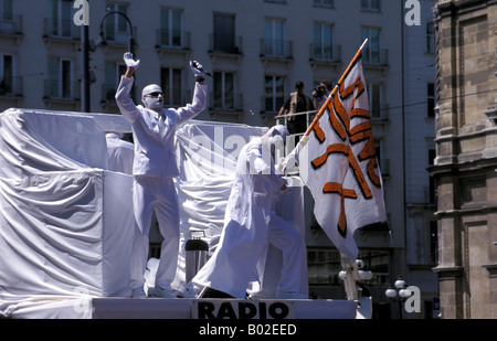 Loveparade in Vienna Stock Photo