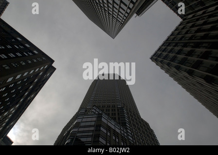 The Bear Stearns headquarters on Madison Avenue in NYC center Stock Photo