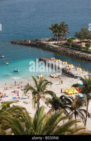 Gran Canaria: Anfi Del Mar Resort Near Puerto Rico Stock Photo