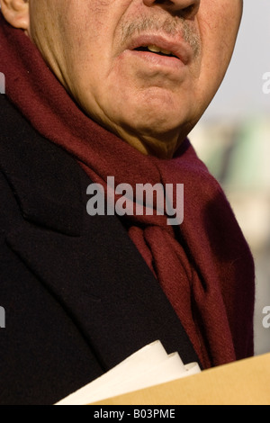 Man Close-up, London Stock Photo