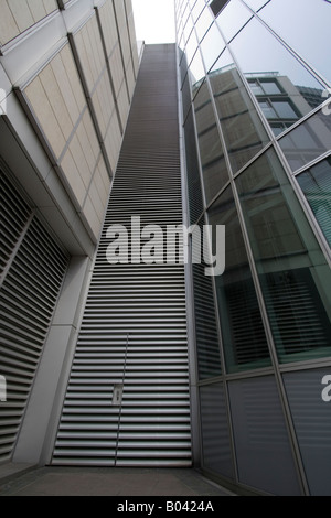 Banking District in Frankfurt Germany Stock Photo