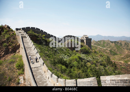 The Great Wall From Jinshanling to Simatai, China Stock Photo