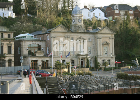 The Old Custom House in Cardiff Bay near Penarth Marina. Once an ...