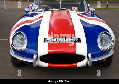 Jaguar E-Type Stock Photo