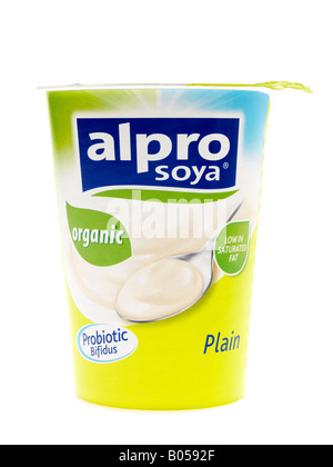 Plain Yoghurt Stock Photo