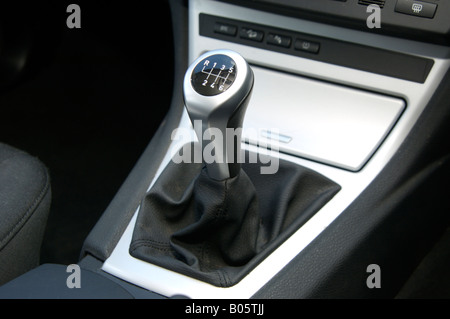 Car gearstick Stock Photo