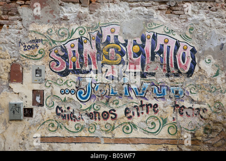 Graffiti in San Telmo, Buenos Aires Stock Photo