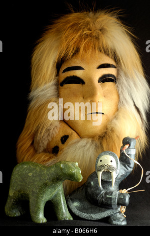 Canada, First Nations Canadian art. Stock Photo