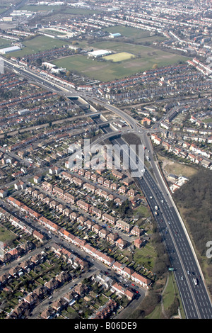 Aerial view north west of Walthamstow Town Hall courts college Forest ...