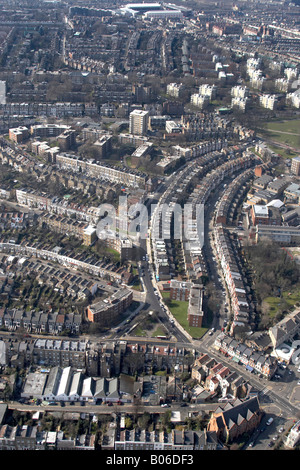 Aerial photograph of Highbury Stadium Stock Photo - Alamy