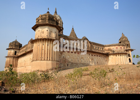 Lakshmi Narayan temple (1798), Orchha, Madhya Pradesh state, India Stock Photo