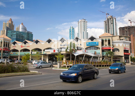 Panama, Panama City, Punta Pacificia, Plaza Pacificia shopping center Stock Photo