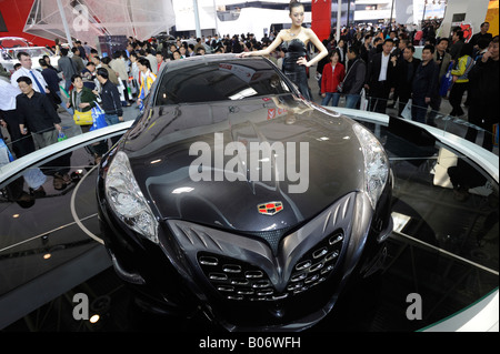 Geely GT at the Auto China 2008 in Beijing. 24-Apr-2008 Stock Photo