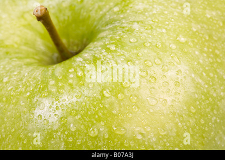 Green Granny Smith Apple Stock Photo