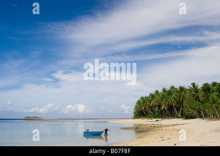 Lagoon, Jaluit Atoll, Marshall Islands Stock Photo