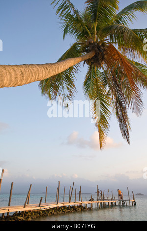 Panama, Comarca de Kuna Yala, San Blas Islands, Kuanidup Grande Stock Photo