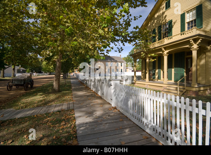 USA, Illinois, Springfield, Lincoln Home National Historic Site, Lincoln's Home Stock Photo