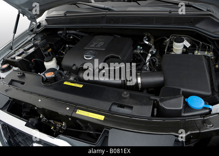2008 Nissan Titan SE in Gray - Tail light Stock Photo - Alamy