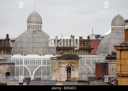 Barton Arcade Rooftops Manchester UK Stock Photo